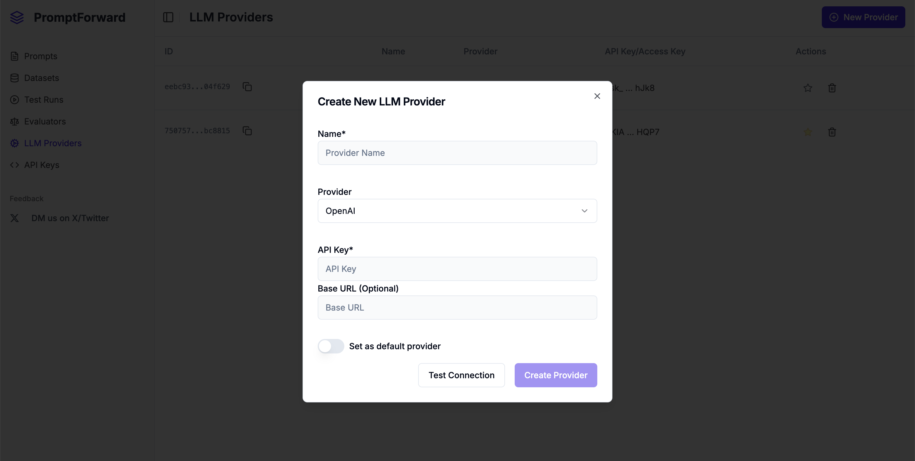 Track Performance Across Models feature screenshot
